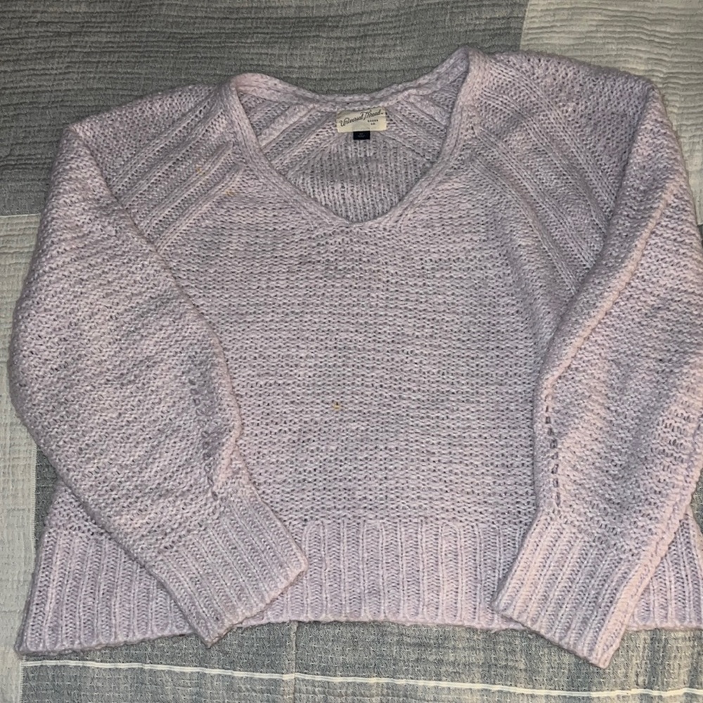 Oversized crop sweater women’s